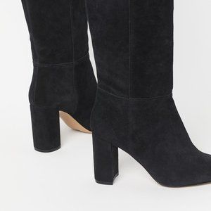 Suede Knee-high Boots HM Size 41 US 9.5